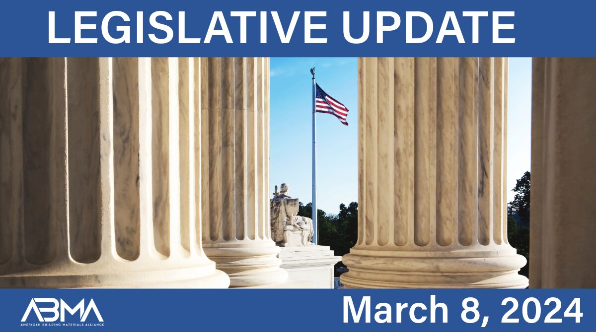 Legislative Update: March 8, 2024